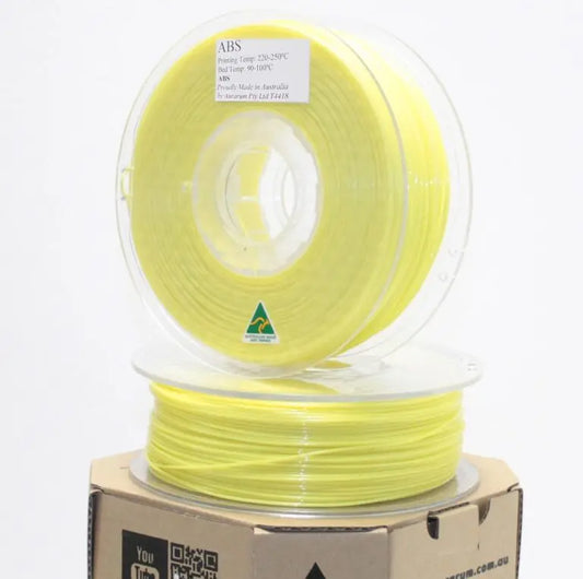 Metallic / Fluro ABS 3D Printing Filament Australian Made