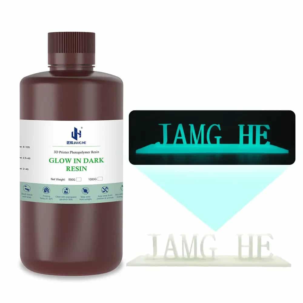 JAMG HE Glow in the dark3D Printing Resin